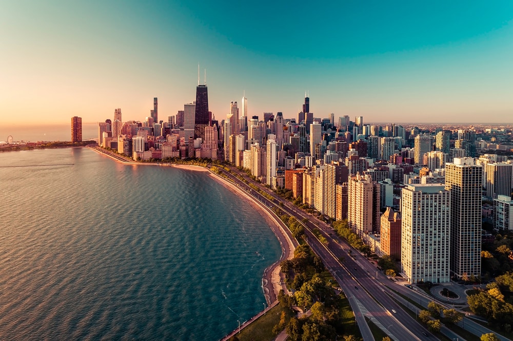 Photo of the Chicago skyline