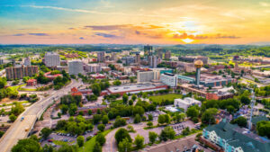 Photo of Knoxville skyline