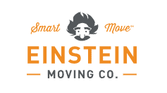 Einstein Moving Company - Dallas Logo