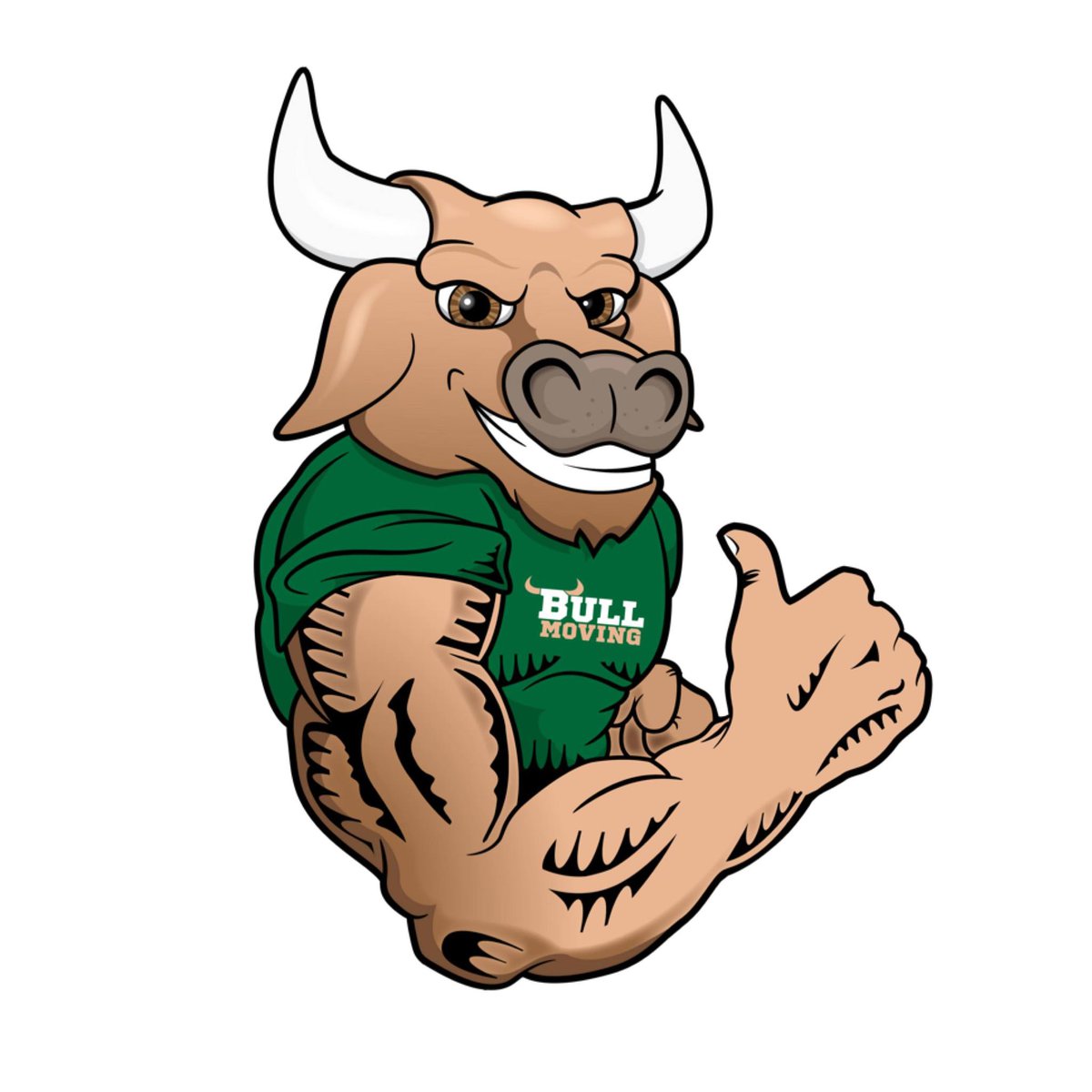 Bull Moving Logo