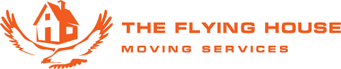 The Flying House Moving Services Logo