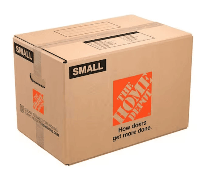 The Home Depot Small Moving Box with Handles